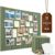 48″ *36″ Large Felt Bulletin Boards,12pack Cork Boards for Wall Decor, Classroom Office Home & Dorm Room Essentials, 60 Adhesive Tabs & 50 Pushpins (Light Green)