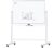 48″×36″ Rolling Whiteboard on Wheels,Magnetic Portable Whiteboard Stand Mobile White Board for Office, Classroom,Home