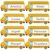 48PCS 8.7″×3.1″ Back to School Magnetic Name Tags – Large School Bus Dry Erase Magnetic Labels Student Name Tags Magnetic Locker Name Plates Stickers for Classroom Desks School Whiteboards