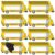48 Pcs Magnetic Name Tags Reusable Dry Erase Labels Thickened Magnetic Back Name Plate Stickers for Locker Classroom Desks Whiteboard Office Supplies (School Bus, 8 Smile Designs)