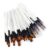 48Pcs Wooden Handle Artist Paintbrush Nylon Bristles Paint Brush for Hobbyists Oil Watercolor Acrylic Gouache Painting Art Brushes for Oil Acrylic Watercolor