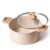 4.8QT Non-Stick Ceramic Stock Pot with Lid, Induction Compatible, Taupe
