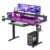 48″ x 24″ Electric Gaming Standing Desk with LED Lights, Height Adjustable