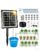 49FT Drip Irrigation System, Automatic Watering Kit for 15 Pots, Watering System with 6 Timers & 2200mAh Battery, Intelligent Plant Hydration Device, Solar Powered for Garden Patio Lawn，2