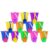 4E’s Novelty 12 Sets 5.5″ Sand Buckets and Shovels for Kids Bulk (12 Pack) Small Beach Bucket for Summer Outdoor Sand Toys, Party Favors, Basket Stuffers, End of Year Student Gifts from Teacher