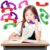 4E’s Novelty 16 Reading Phones [16 Pack] Auditory Feedback Whisper Phone Classroom Manipulative, Speech Therapy Toy Tool – Accelerates Reading Fluency & Pronunciation, Phonic Materials