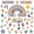 4E’s Novelty 46 Pcs Everyone is Welcome Boho Classroom Bulletin Board Sets, with 30 Hands – Boho Welcome Bulletin Board Set, Motivational Boards Decorations