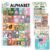 4 Farmhouse Kids Educational Posters For Toddlers,Alphabet Poster For Toddlers, Days Of The Week For Kids, Months Of The Year For Classroom Decorations For Teachers, Kindergarten Homeschool Supplies…