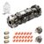4 in 1 Metal Fidget Gun Toy Shoot+ Spinner+ Ratchet+ Slider Finger Fidget Toys Adults EDC ADHD Focus Anxiety Stress Relief Boredom Office Travel Toy (Titanium Color)