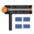 4 in 1 Paper Cutter,12 inch Rotary Trimmer,4 Blades 4 Functions Paper Trimmer,for Photo,Cardstock,Crafts,Scrapbooking Cutting Tool