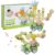 4 in 1 STEM Gear Toys for Kids Ages 3+, Educational Building Blocks, 61Pcs