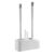 4 in 1 Wall Hanging Toilet Brush Kit Toilet Bowl Cleaner Brushes & Holders