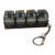 4 Keys Keyboard Click LED Light Toy Keycaps Tester with Keyboard Click LED Light for Stress Relief and Focus