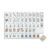 4 Layer Mahjong Tiles – 160 Premium Brown Acrylic American Mahjong Tile Set