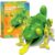 4M Chameleon Robot Building Kit for Kids Ages 8-12 – Motorized Walking Robot with Rotating Eyes & Shooting Tongue, STEM Biomimicry Engineering Toy, Learn Mechanics & Biology, Educational Gift