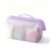 4 Pack 34oz Silicone Food Storage Bags, Stand Up Airtight Bags, Purple