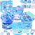 4 Pack Blue Slime, Non-Sticky Stretchy Slime Kit, Blue Butter Cloud Slime for Kids Ages 4-8, Party Favors Goodie Bag Stuffers for Boys Girls, Classroom Prizes, Birthday Gifts