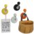 4 Pack Colorful Heavy Duty Magnetic Hooks Fridge Key Small Item Storage Hoo
