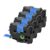 4 Pack Compatible with P-Touch TZe-551 TZe551 24mm 0.94 Blue Label Tape