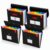 4 Pack Expanding File Folders, 13 Pocket Accordion File Organizers