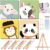 4 Pack Framed Paint by Numbers Kit for Kids with Wooden Easel & Gift Box,Cute Animals Painting Kit Ages 4-8-12,Easy Paint by Number Kids for Beginner,DIY Acrylic Oil Frame Paintings Decor 8X8inch