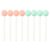 4 Pack Gel Pen Set, 8 Pieces Total, 0.5 mm point size, for School, Office, Study, Journaling