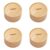 4Pack Glitter Dumplin Squish with Steamer Box, Squeeze Toys for Kids Adults