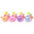 4Pack Goldfish Squishy Fidget Toys, Glitter Stress Relief Squishies Squeeze Toys for Adults, Cute Kawaii Soft Stretchy Sensory Toy Party Favors Goodie Bag Stuffers Funny Novelty Gift Desk