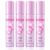 4 Pack Mini Body Spray Cotton Candy Fragrance 0.5 Oz Each Sweet Scent Perfume Mist Compact Travel Size Body Spray for Daily Use
