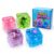 4 Pack Ocean Cube Squishy Stress Toys, Slow Rebound Sensory Squeeze Balls with Sea Animals, Anxiety Relief Fidget Toys for Adults & Teens, Cute Desk Toys for Birthday Gifts Party Favors