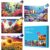 4 Packs Large Piece Puzzle for Seniors – Dementia 36 Pieces Puzzles for Elderly Adults,Alzheimer Puzzles Memory Cognitive Games for Elderly Seniors with 4 Storage Bags