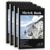 4 Pack Small Sketch Books 5.5 × 8.5 in, Spiral Bound, Black