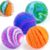 4 Pack Squishy Round Stress Ball Bulk, Squishies Slow Rising Stress Balls for Adults Kids, Sensory Fidget Toys for Anxiety Relief, Small Squishy Toys for Classroom Prizes Party Favors