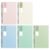 4PC- Students’ Notebook with Thickened Coil Loose-Leaf Pages and Horizontal Lines-Sweet Department [A5/60 Sheets]