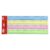 4Pcs 12Inch Clear Ruler Straight Ruler Inches and Centimeters Double Scale Drawing Math Measuring Tool Colorful Rulers Set