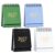 4pcs 2028 Mini Desk Calendar Standing Flip Monthly Paper Metal