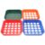 4pcs Color Coded Coin Sorting Organizer Reusable Plastic Stackable