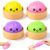 4 Pcs Colorful Squishies Fidget Toys, Squeeze Ball Stress Relief Hand Toys