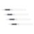 4pcs Empty Refillable Marker Pen Plastic Tube for Sketching Coloring