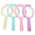 4pcs Handheld Magnifier Abs Plastic Portable Large Viewing Area