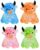 4PCS Highland Cow Fidget Toys,Glitter Highland Cow Desk Decor for Home and Office,Christmas Birthday Gift Party Favors