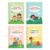 4PCS Magic Grooved Reusable Writing Practice Book Tracing Copybook for