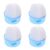 4pcs Money Counting Finger Moistener Pad with 2.95in Sponge Jar