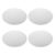 4pcs Painting Canvas for Beginners White 40cm Circle Art Board
