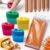 4 PCS Pencil Sharpeners with Lid & 12 PCS Sharpened Pencils，1 Set
