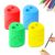 4Pcs Pencil Sharpeners with Lid, 2026 Upgrade Dual Hole Sharpener (Multicolor 3)