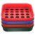 4pcs Plastic Coin Sorting Organizer with Four Color Coded Compartments