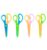 4Pcs Playdoh Scissors, Anti-Pinch Toddler Safety Scissors for Playdough