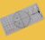 4 Pcs Plotter Protractor with Rotating Compass Dial, Navigation Protractor Set for Boat Charting, Map Work and Nautical Education, Plotter Ruler for Marine Course Plotting and Bearing Reading