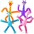 4 Pcs Pop Tubes Giraffe Travel Airplane Road Trip Car Activities Essential ,Telescopic Suction Cup Sensory Fidget Toys,Screen-Free Activity for Boy & Girl, Party Favors, Birthday Gifts, On the Go Toys
